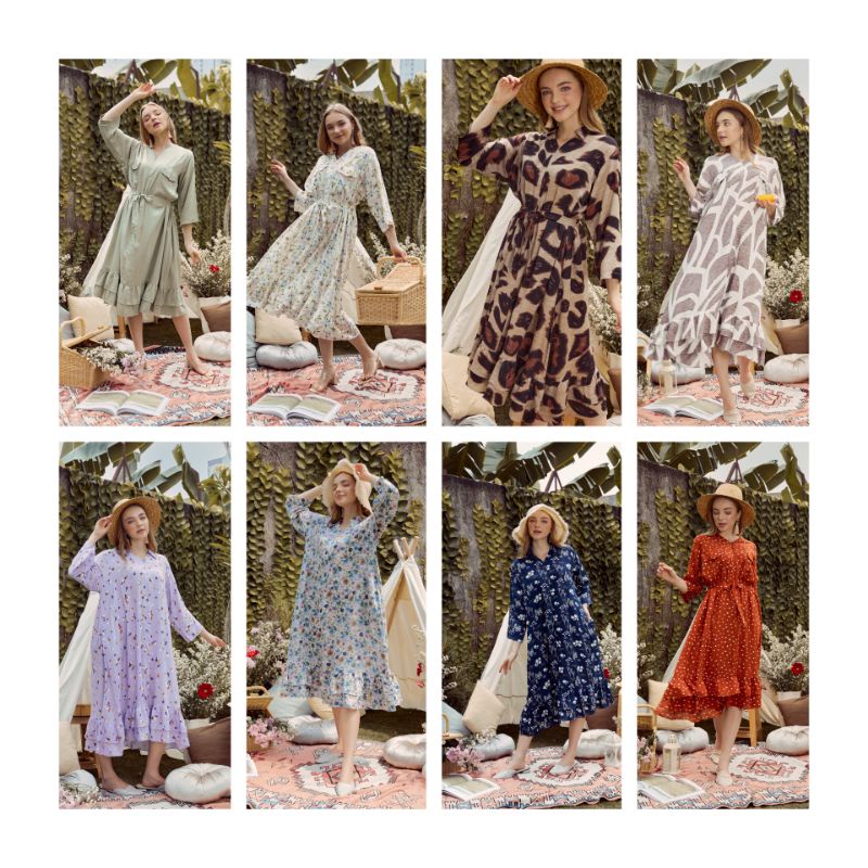 Daster senyenyakitu sabina series armii id armii pajamas