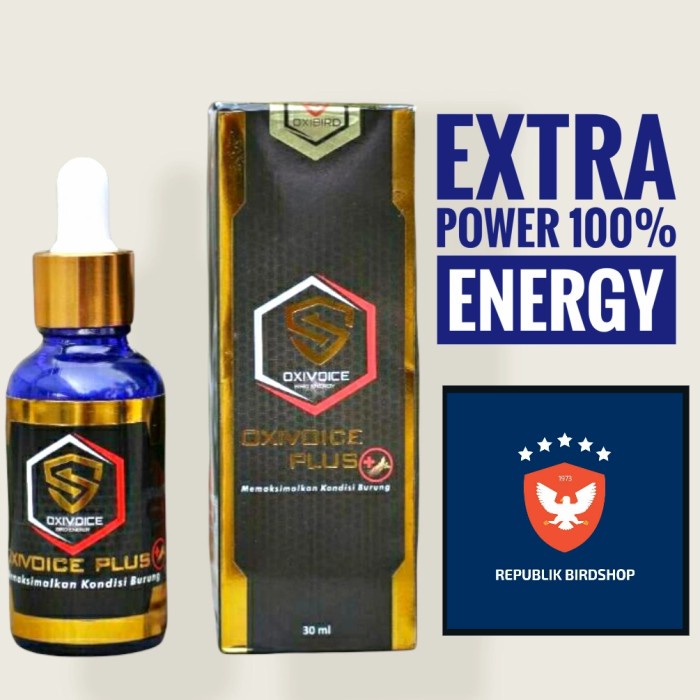 TERLARIS OXIVOICE PLUS ORIGINAL OXI VOICE CAIR OXIBIRD VITAMIN BURUNG OXI CAIR HG0153
