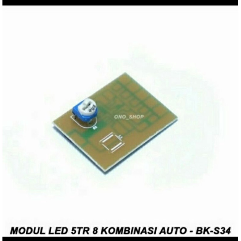 Modul Led BK S34 8kombinasi otomatis dc 12v modul 5tr 8mode