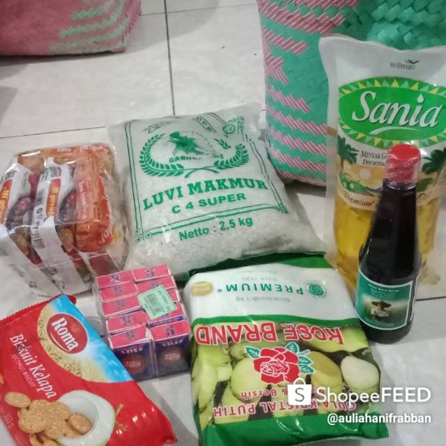 Jual Paket Sembako Shopee Indonesia