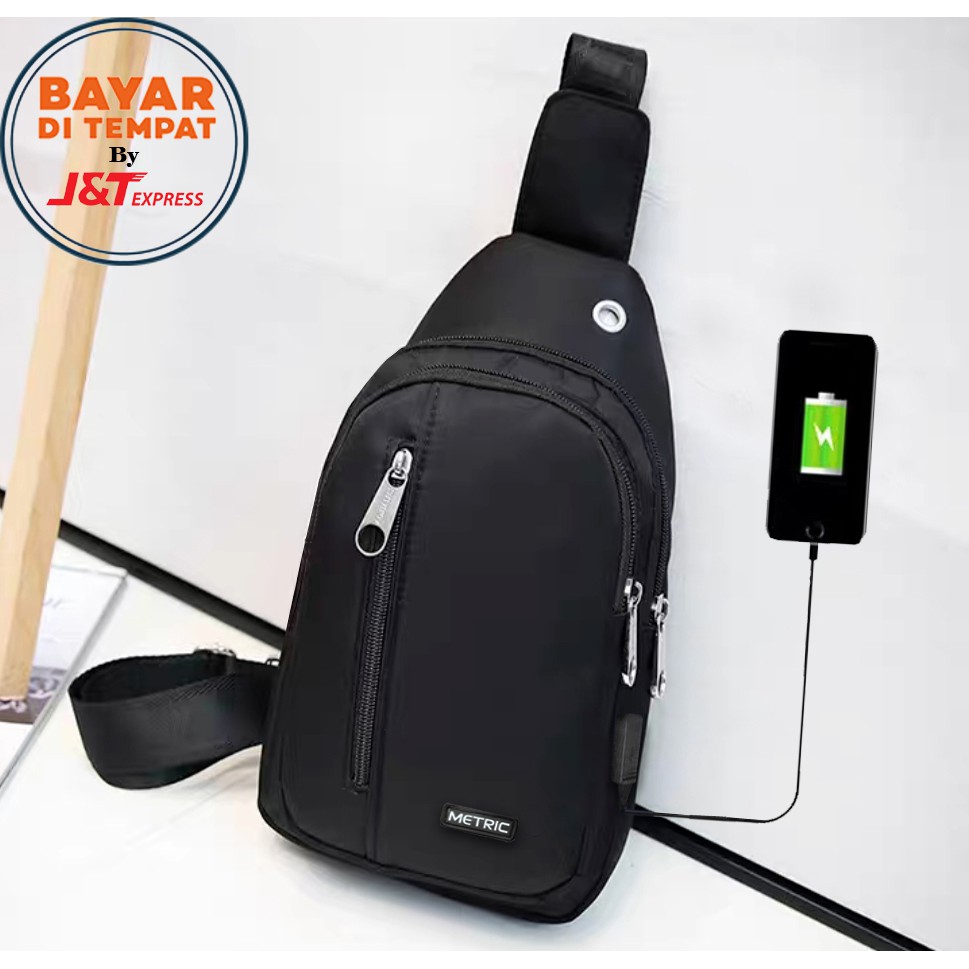 SHOPEE 7.7 BOMBASTIS SALE!! TAS SLINGBAG USB TAS PRIA TAS IMPORT TAS SLINGBAG PRIA TAS GAUL TAS USB CHARGER