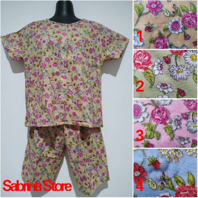 SETELAN KATUN 3/4 DAMAR WULAN BUSUI FRIENDLY