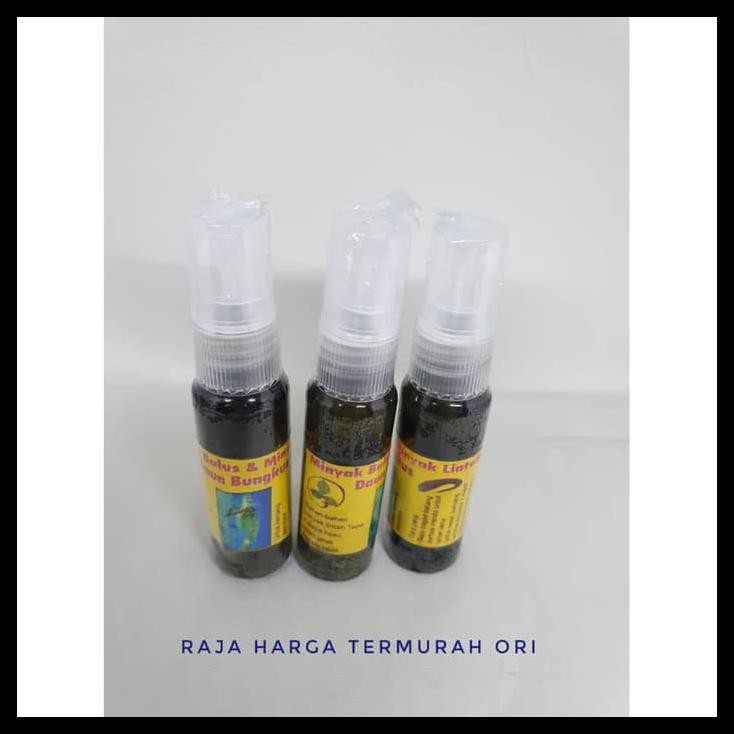(Bayar Di Tempat) Minyak Bulus+Lintah Hitam+Daun Bungkus Asli Papua 100% Original 30Ml