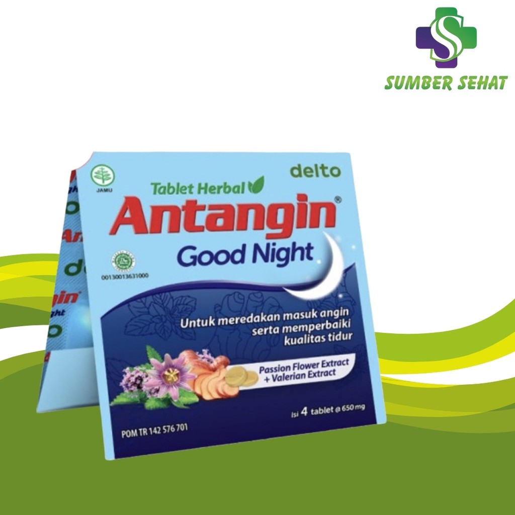 ANTANGIN GOOD NIGHT STRIP 4 TABLET