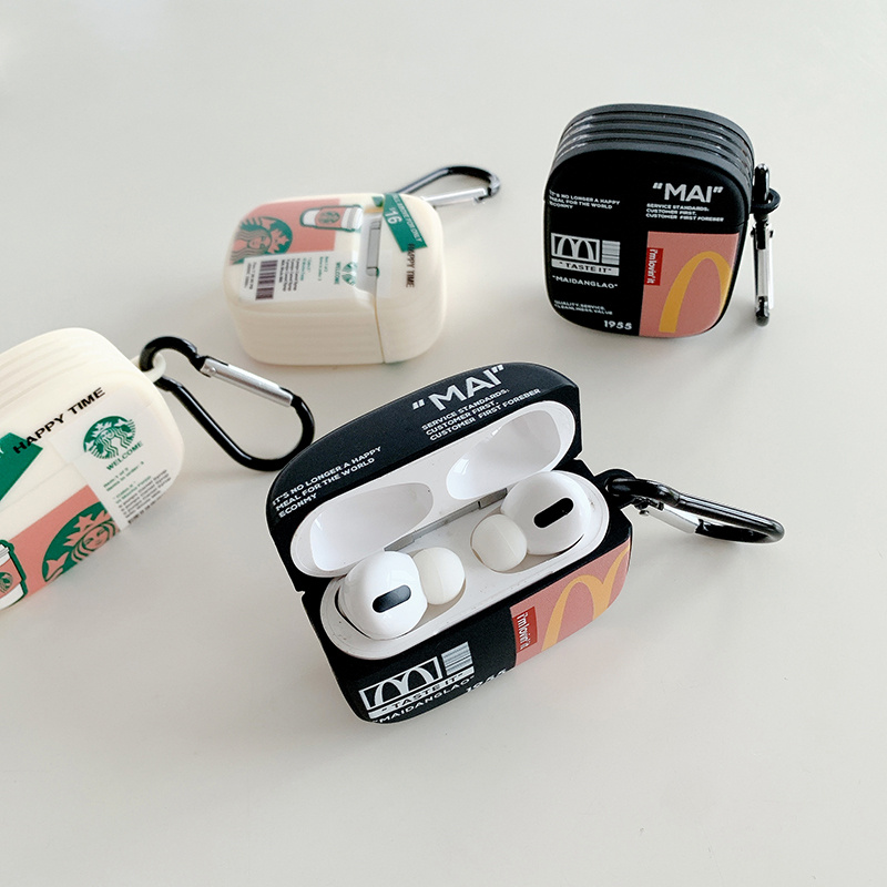 Soft Case Airpods 1 2 Starbucks Inpods 12 Mcdonald 's