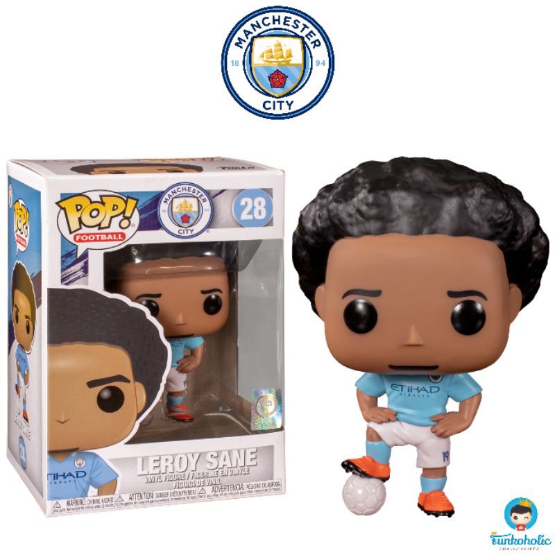 Funko POP Football (Soccer) EPL Manchester City - Leroy Sane #28