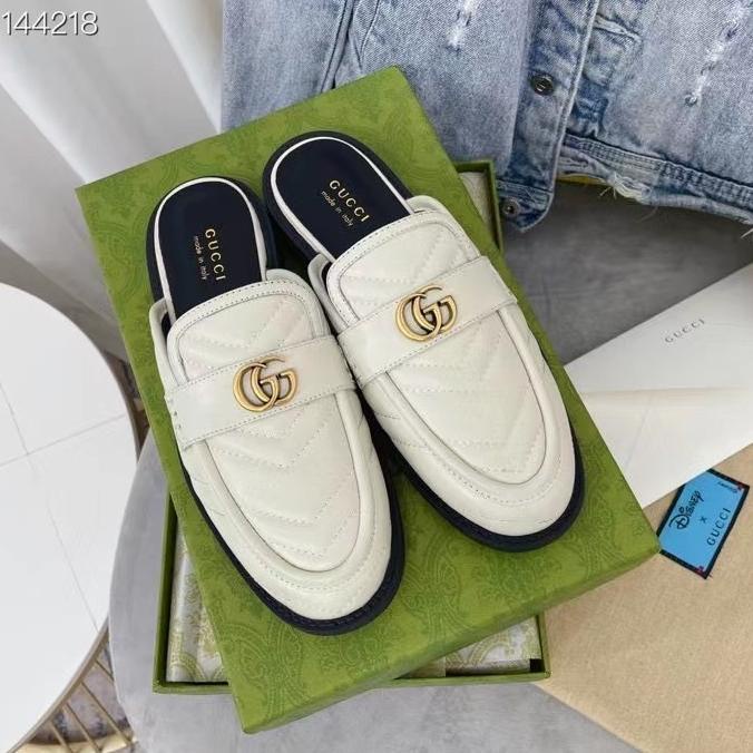 Gucci Marmont Mules Sandal Import Wanita VVIP Quality