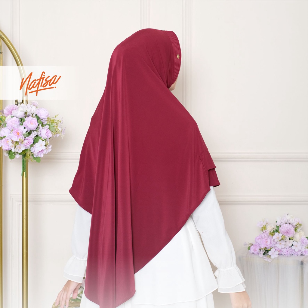 Hijab Instan Bergo Syari Promo Nafisa ANITA | Jilbab Instan Jumbo Bergo Kerudung Instan Pad Kecil