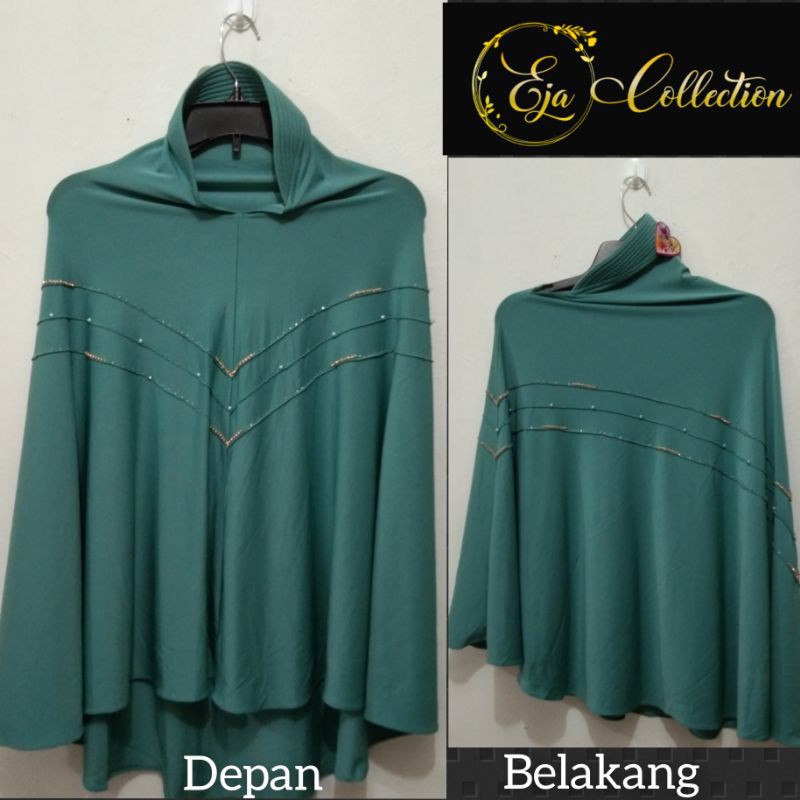 hijab instan polos payet