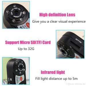 Unik Super Mini Thumb DV Wifi Q7 Night Vision  Kamera Digital Kecil Berkualitas