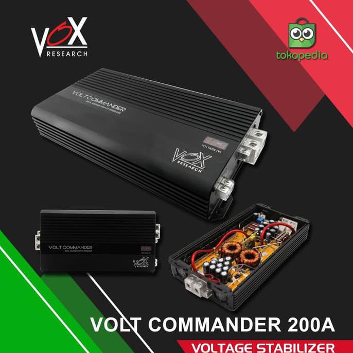 READY Step Up Volt Commander Vox Research 200 A Voltage Stabilizer