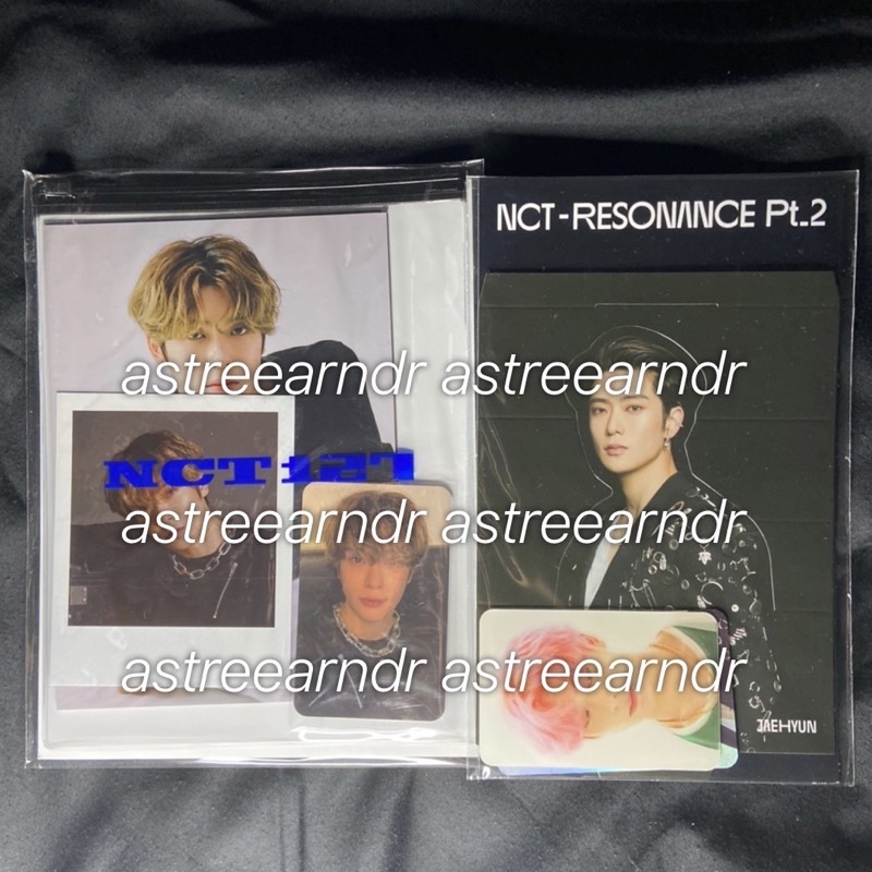 jaehyun nct lenti hologram resonance pt2 & photopack photo pack sealed