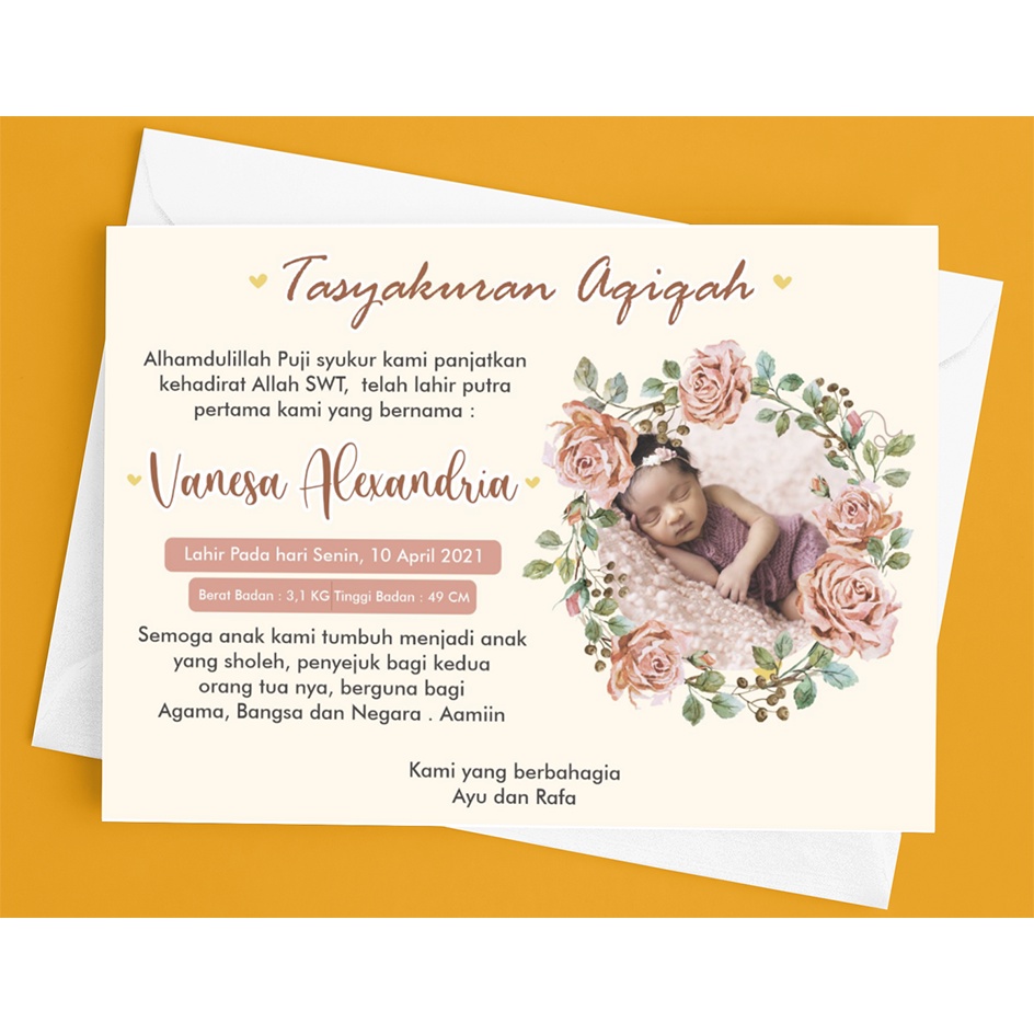 LABEL TASYAKURAN AQIQAH/LABEL NASI BOX AQIQAH/STICKER LABEL AQIQAH-5