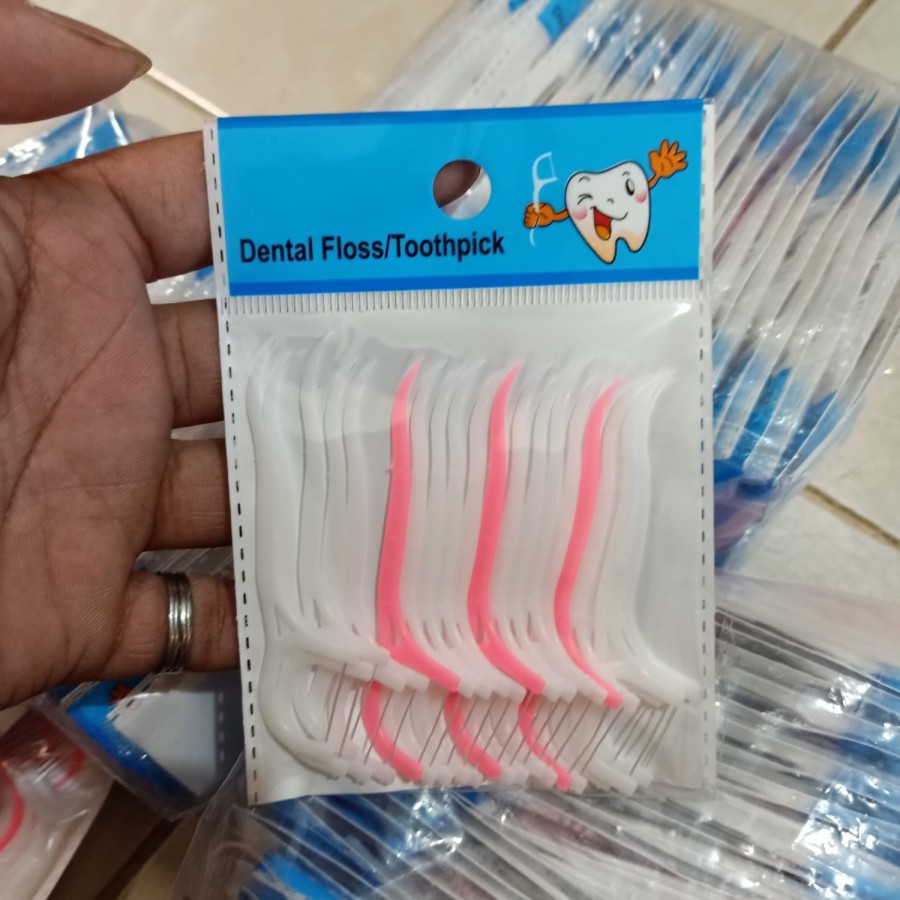 Tusuk Gigi Benang / Dental Floss Isi 20Pcs