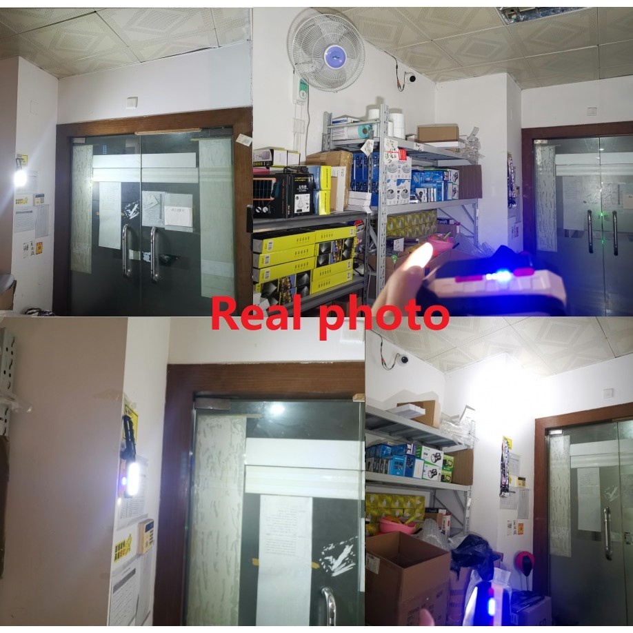 Lampu Emergency Tahan Lama 24 Jam Lampu Kerja 1000W Portable Double Light Lampu COB USB C Rechargeable Flashlight Anti Air