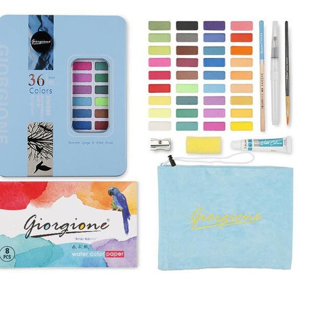 

Ready Stock!352AH Giorgione Watercolor Gift Set 36 Metal Tin Case (G-3601) - Merah Muda
