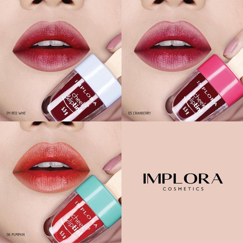 IMPLORA JELLY TINT CHEEK LIPTINT IMPLORA GLOSSY