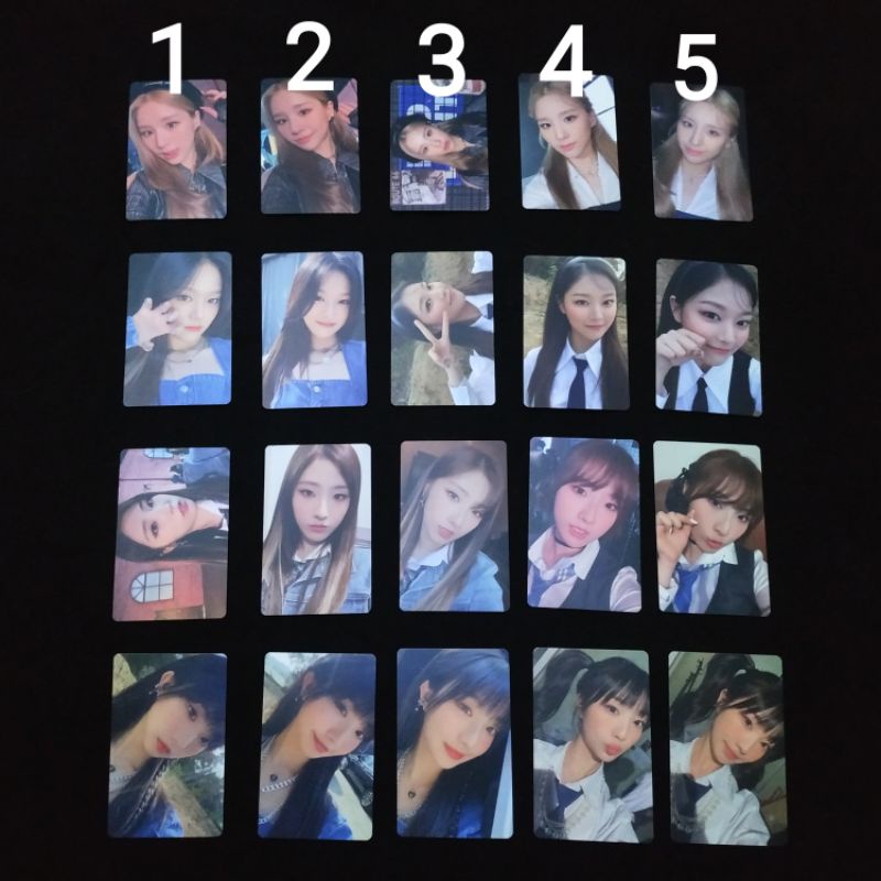 [READY] SHARING LOONA SEASON GREETINGS 2022 PHOTOCARD (HEEJIN, HYUNJIN, HASEUL, YEOJIN)