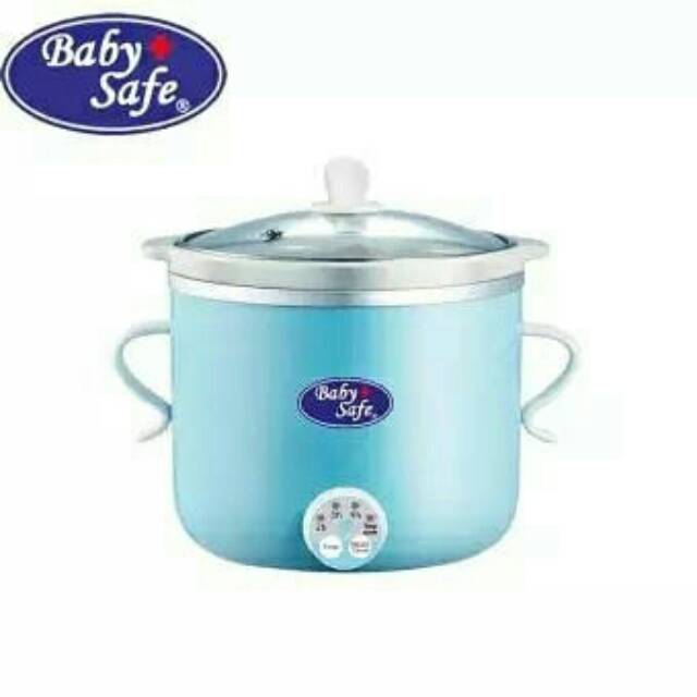 ♥BabyYank♥ Baby Safe Digital Slow Cooker LB007 Alat Masak Makanan Bayi 0,8L - Biru