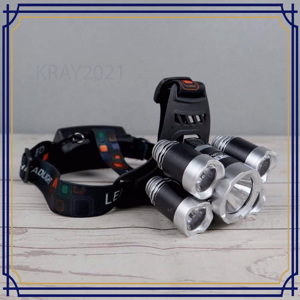 TaffLED Headlamp Cree XM-L 1T6+4XPE 1600 Lumens - LDL5T