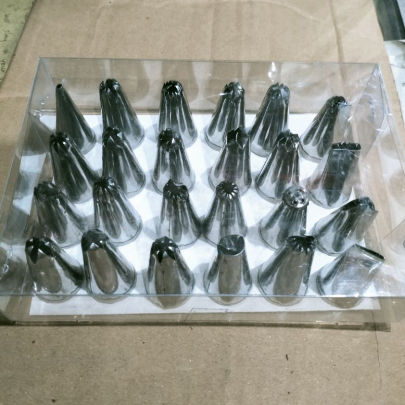 SPUIT KECIL 24PCS LENGKAP KUE TART