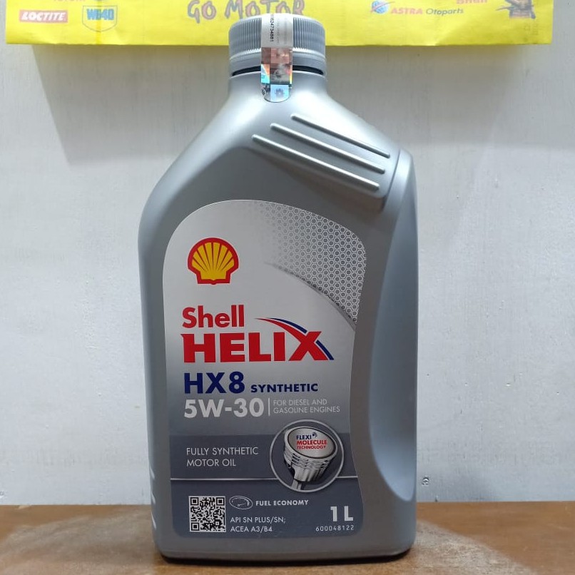 OLI SHELL HELIX HX8 5W-30 1L - OLI SHELL SINTETIS HX8 1 LITER