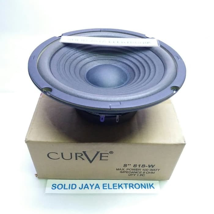 Speaker Curve 8 INC 8&quot; Speaker Woofer Curve 8Inc 818-W Speaker Woofer