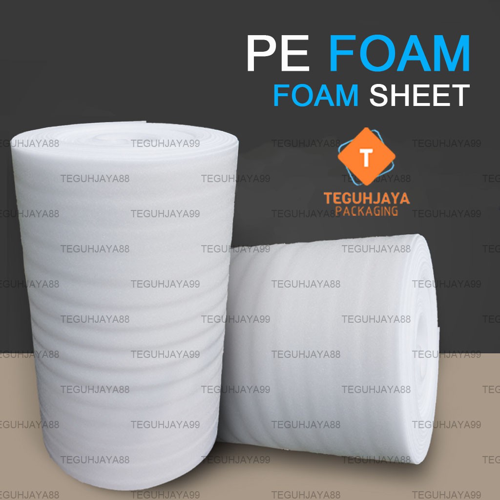 Jual PE Foam Lembaran Foam Sheet Busa Lembaran 0,5mm 1mm 1,5mm 2mm ...