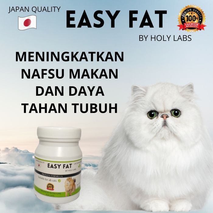 VITAMIN KUCING EASY FAT PENGGEMUK KUCING ALAMI TERMURAH TERBAIK JEPANG