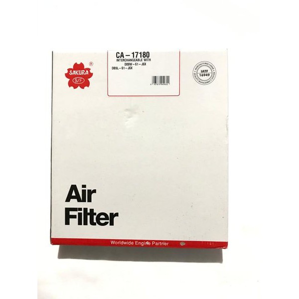 Cabin Filter AC Mazda 2 Skyactiv Filter kabin SAKURA CA-17180