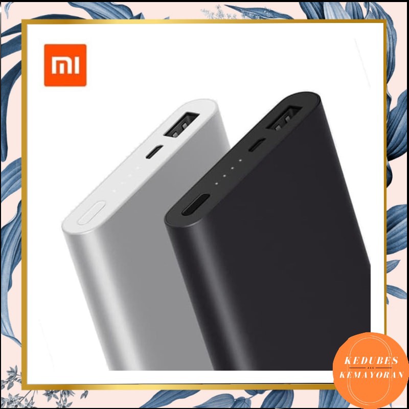 Powerbank Xiaomi Mi Pro 2i 10000mAh 2 USB FAST CHARGING PB Mi2i Mi 2i.