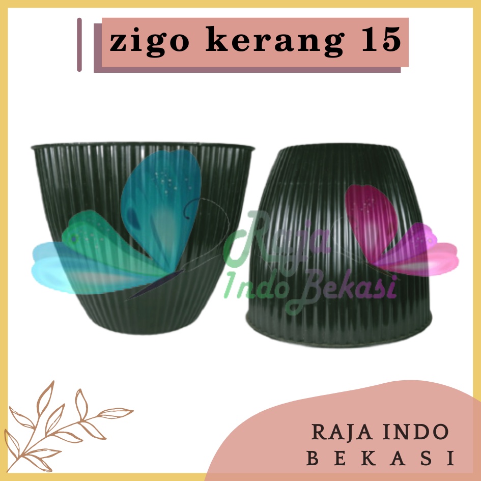 Pot Zigo Kerang 15 Da 13 Cm Hitam Pot Bunga Plastik Murah Putih Uk Mirip Tawon 15 18 Putih