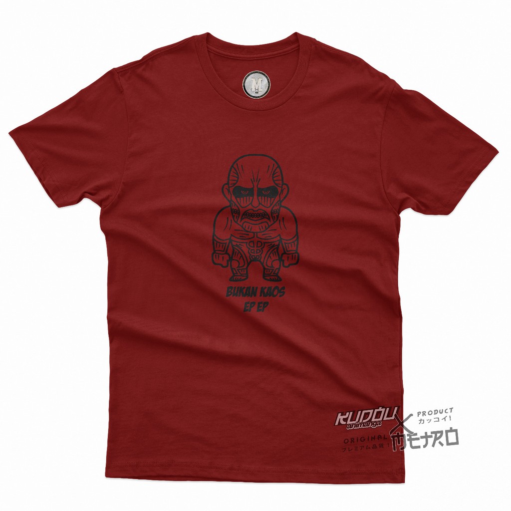 Kaos Colossal Titan Bukan EPEP Attack On Titan Anime Manga SNK AOT