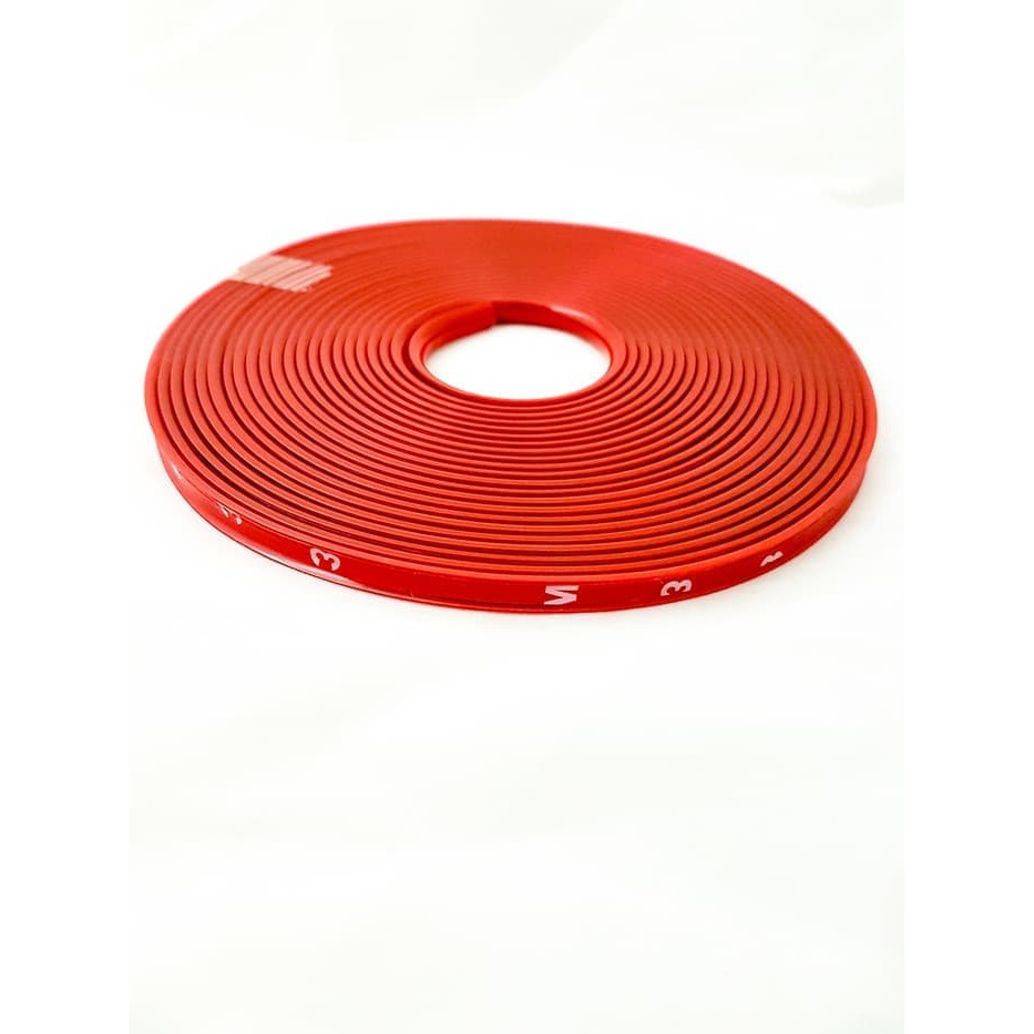 Wheel Protector Wheels Protector Pelindung Velg Protector Karet Merah