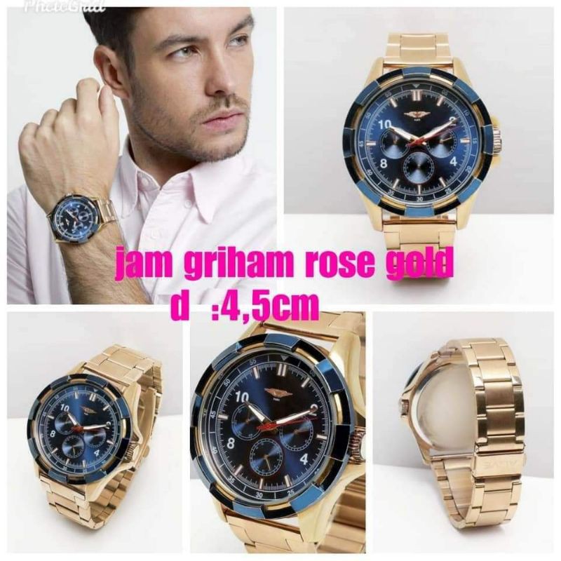 Promo Jam Tangan Pria Griham Watch ORI By Alive SubBrand Sophie Paris