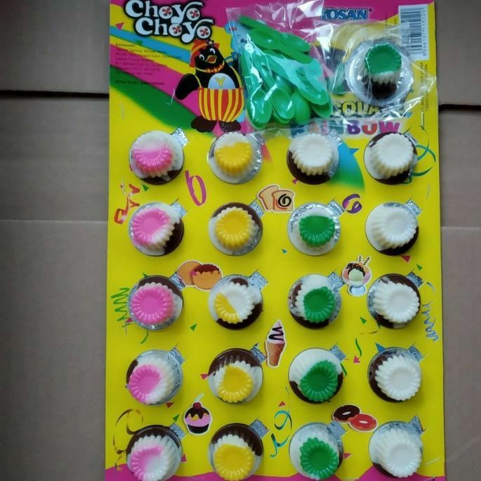 

Choyo Choyo Chocolate Rainbow isi 20cup