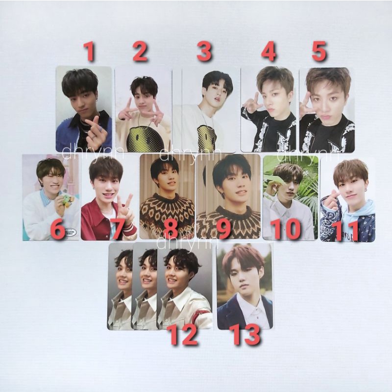 TREASURE DOYOUNG HARUTO JUNGHWAN YEDAM OFFICIAL PHOTOCARD ALBUM THE FIRST STEP TREASURE EFFECT PC