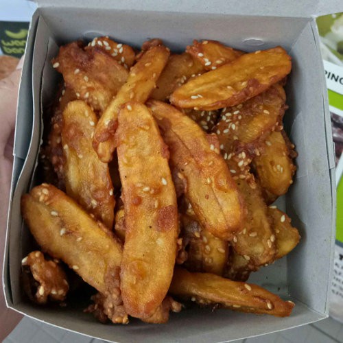 

Pisang Goreng Wijen Stik 1/2 Matang