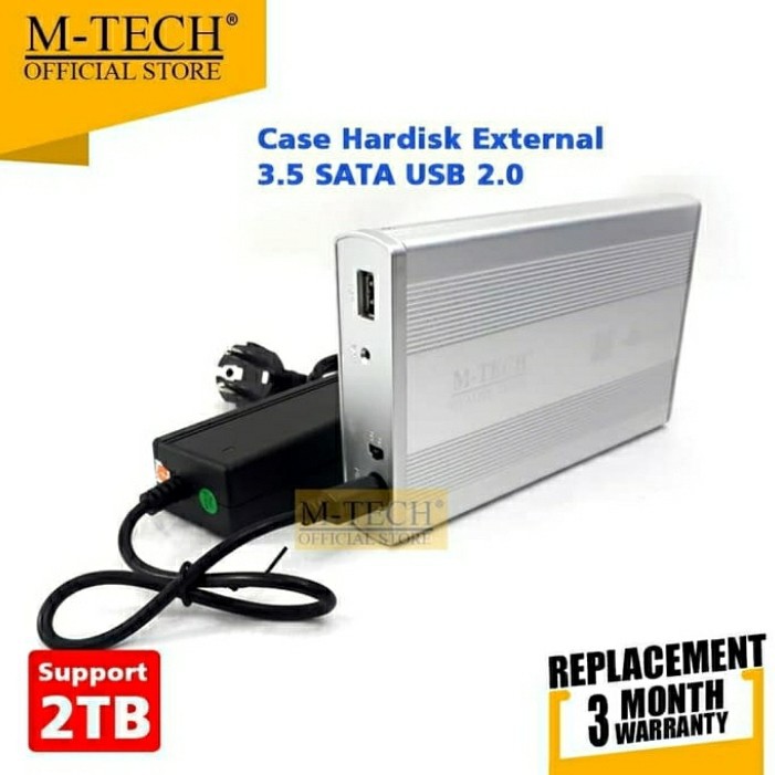 External Case Casing 3.5&quot; 3,5&quot; HDD SATA Hardisk Eksternal PC