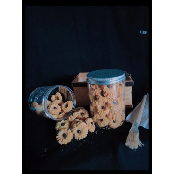 

kue kering Cookies kue semprit mawar homemade halal murah meriah cemilan jajan lebaran