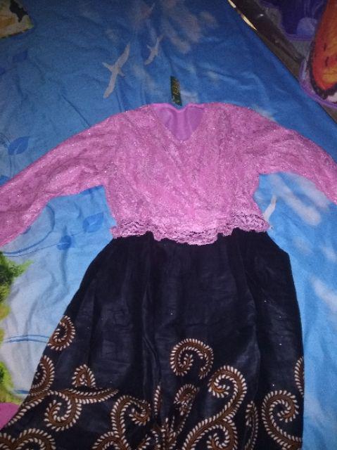 Maura Couple - Sania Ruffle Batik Couple Ori Ndoro Jowi Garansi Termurah Shopee - Modern Batik