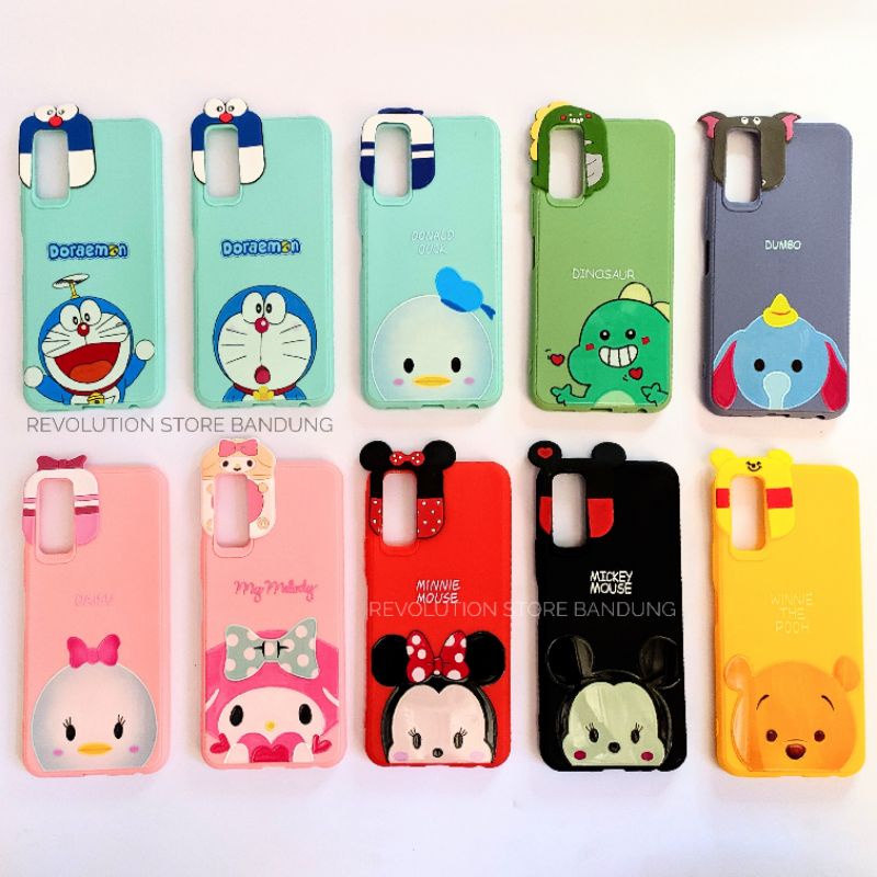 Jual Silikon Hp Vivo Y20 Y12S Karakter Doraemon Hello Kitty Melody ...