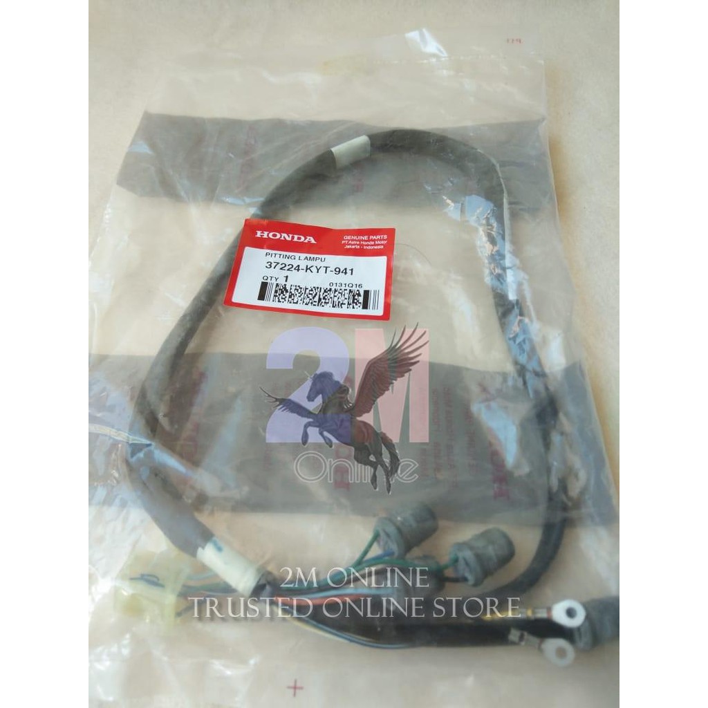 Mdr FITTING SOCKET COP LAMPU SCOOPY KARBU ORI AHM 37224-KYT-941