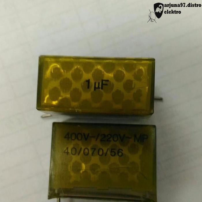 Capasitor 1Uf 400Vdc 220Vac Rifa Japan Marcojiw99 Ayo Order