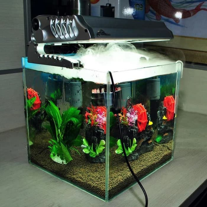 Mist Maker ETC-01 + Adaptor 24V 1A Mesin Kabut Ultrasonik Humidifier Stainless Steel