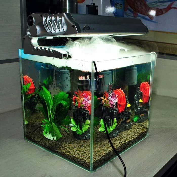 Mist Maker Mesin Kabut Alat Pembuat Kabut Aquascape Paludarium Fog Maker Kolam Aquarium [D]