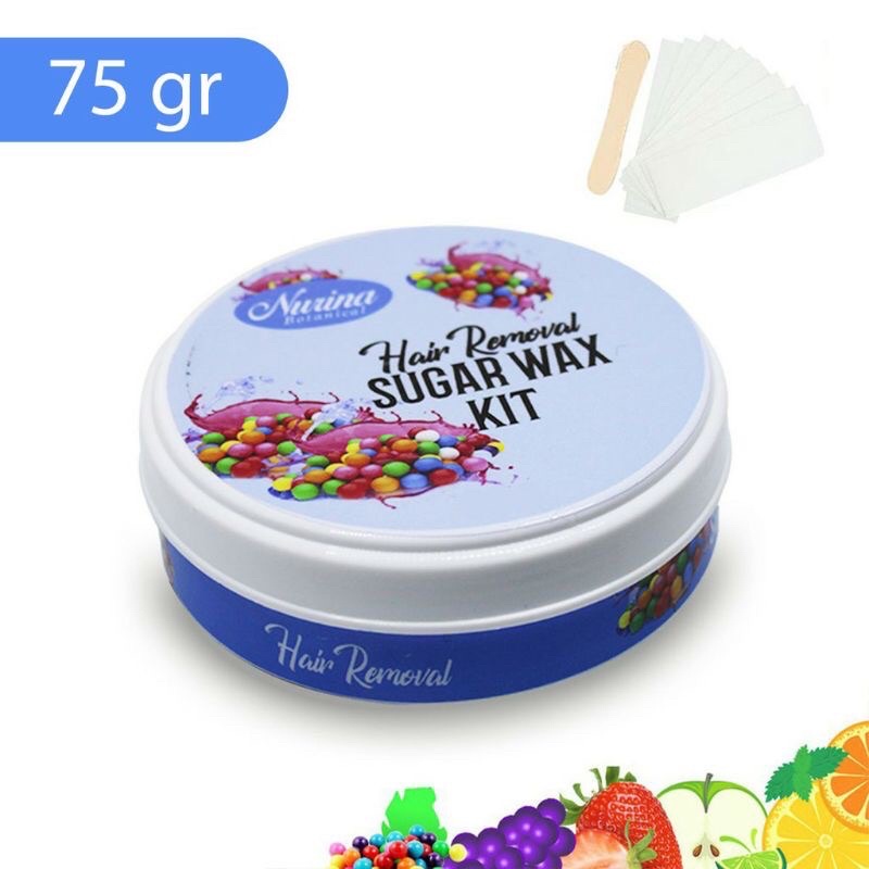 SUGAR WAX WAXING SET 75gr / PENGHILANG BULU