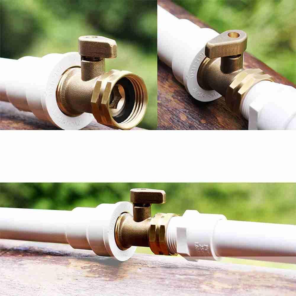 Solighter Selang Pipa Splitter Penyiraman Irigasi Alat Siram Diverter valve Konektor Selang Irigasi