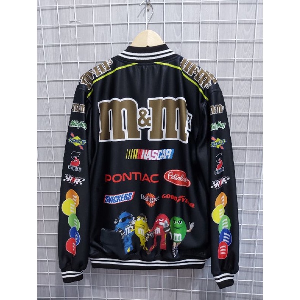 Varsity Jacket Jaket Racing M&M Premium Pria Wanita-1