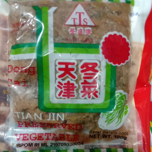 

Tong chai 100 gr tts/preseved vegetable